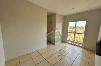 Apartamento com 2 dormitórios, 48 m² - venda por r$ 280.000,00 ou aluguel por r$ 1.185,00/mês - bonfim paulista - ribeirão preto/sp