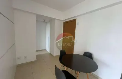 Apartamento com 1 dormitório para alugar, 45 m² por r$ 2.430,00/mês - jardim califórnia - ribeirão preto/sp