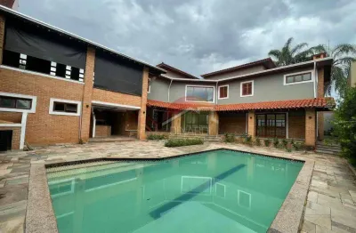 Casa com 4 dormitórios para alugar, 897 m² por r$ 15.886,00/mês - alto da boa vista - ribeirão preto/sp