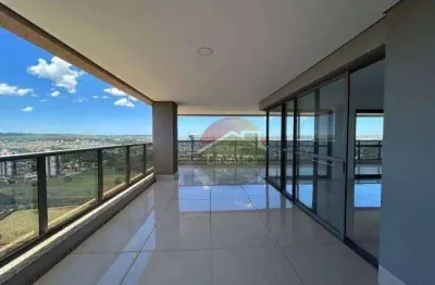 Apartamento com 4 dormitórios à venda, 377 m² por r$ 3.500.000 - jardim ilhas do sul - ribeirão preto/sp