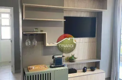Apartamento com 1 dormitório para alugar, 53 m² por r$ 4.950,01/mês - fiusa - ribeirão preto/sp