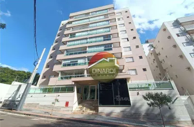 Apartamento com 3 dormitórios para alugar, 94 m² por r$ 4.261,00/mês - jardim botânico - ribeirão preto/sp