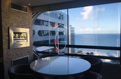 Belíssimo flat reformado e mobiliado com vista para o mar em boa viagem