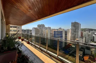 Apartamento cobertura duplex de 3 quartos, com 312m², à venda no ingá, niterói/rj