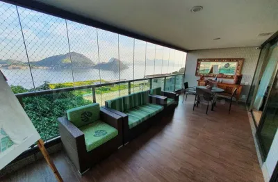 Apartamento de luxo com 4 quartos e 250m², à venda em são francisco, niterói/rj