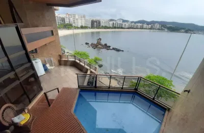 Apartamento duplex de 5 quartos, com 440m², à venda na praia de icaraí, niterói/rj