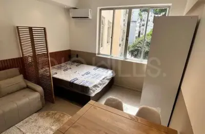 Apartamento studio de 1 quarto, com 22m², à venda no centro, rio de janeiro/rj