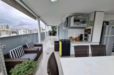 Apartamento cobertura duplex de 4 quartos, com 226m², à venda na vital brasil, niterói/rj