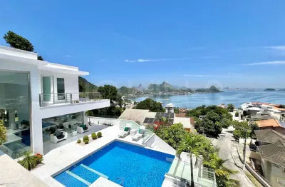 Casa de luxo em condomínio com 4 quartos e 1.400m², à venda em charitas, niterói/rj