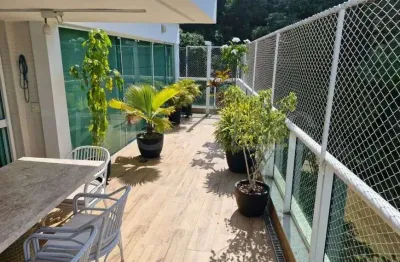 Apartamento cobertura duplex de 3 quartos, com 266m², à venda na praia de icaraí, niterói/rj