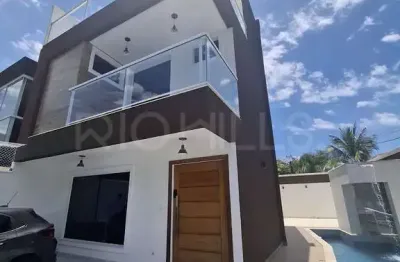 Casa duplex de 4 quartos, com 150m², à venda na rua paulo freire, em itaipu, niterói/rj