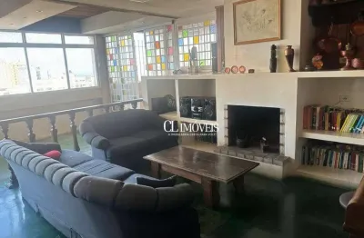 Cobertura central, 4 dormitórios sendo 1 suíte, completo de armários, 3 sala, banheiros, cozinha planejada, 2 garagens - r$ 1.700.000,00