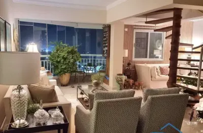 Venda - cobertura vila adyana - 210m² - 3 dormitórios (1 suíte ampla)