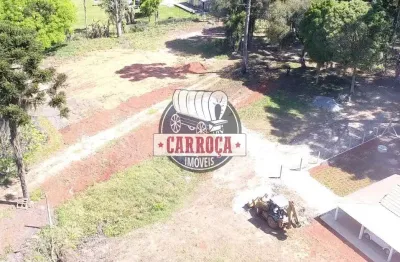 Terreno comercial para alugar na luiz túlio, campo redondo, araucária, 200 m2 por r$ 6.000