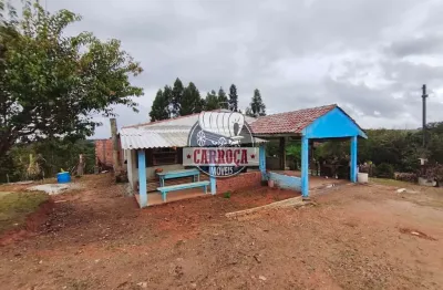 Chácara / sítio com 3 quartos à venda no rio do cacho, contenda , 200 m2 por r$ 390.000