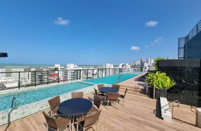 Flat com 1 quarto à venda na Avenida Infante Dom Henrique, 501, Tambaú, João Pessoa
