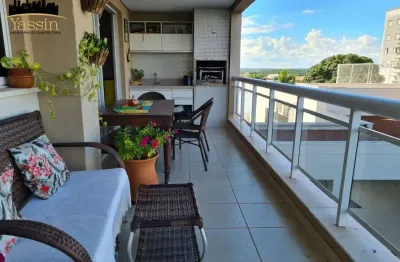 Imperdível: apartamento de luxo à venda no edifício opera prima em cuiabá-mt, 4 quartos, 2 suítes, 3 salas, 2 vagas, 147m².