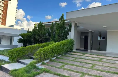 Casa térrea de alto padrão para locação no condomínio village das américas | 4 suítes, piscina e condomínio fechado ? cuiabá/mt