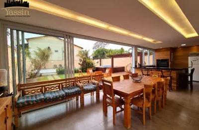 Imperdível: casa mobiliada à venda no bom clima, chapada dos guimarães-mt - 3 quartos, 3 suítes, 3 salas, 200m² de área