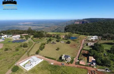 Terreno á venda no condomínio morro dos ventos, entrada + 60 vezes, em chapada dos guimarães - mt