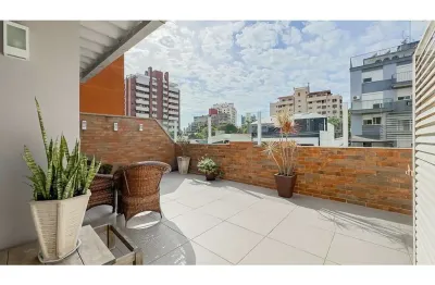 Cobertura à venda em porto alegre, petrópolis, com 3 quartos, 171m²
