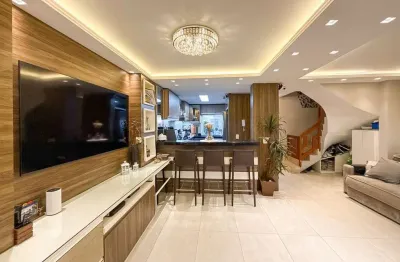 Casa de condomínio à venda em canoas, estância velha, com 3 quartos, 160m²