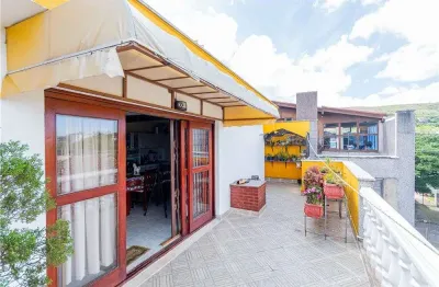 Cobertura à venda em porto alegre, nonoai, com 2 quartos, 203m²