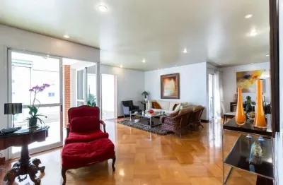 Apartamento à venda em são paulo, moema, com 3 quartos, 195m²