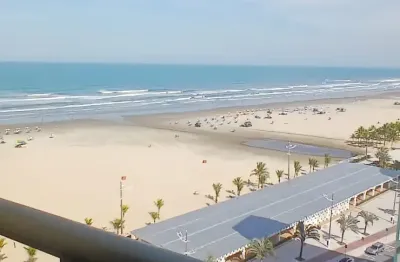 Apartamento com vista mar livre e para a feirinha da guilhermina – residencial costa del sol