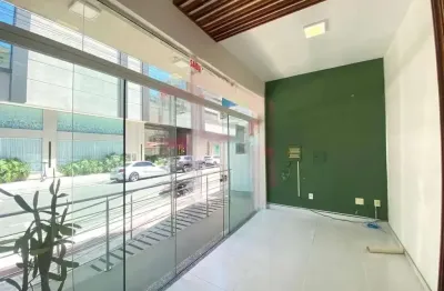 Excelente sala semi mobiliada com 100 m bem no centro de bc - oportunidade