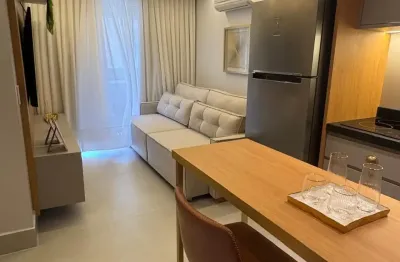 Excelente apartamento 2/4 mobiliado no ed. brookfield towers - jardim goiás - goiânia - go