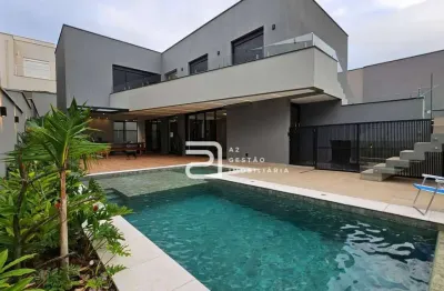 Casa com 3 dormitórios à venda, 332 m² por r$ 4.400.000,00 - alphaville - piracicaba/sp