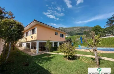 Casa com 4 dormitórios à venda, 264 m² por r$ 990.000,00 - araras - teresópolis/rj