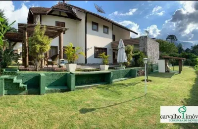 Casa com 4 dormitórios à venda, 410 m² por r$ 1.790.000,00 - parque do imbui - teresópolis/rj