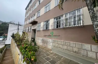Apartamento com 1 dormitório à venda, 40 m² por r$ 210.000,00 - agriões - teresópolis/rj