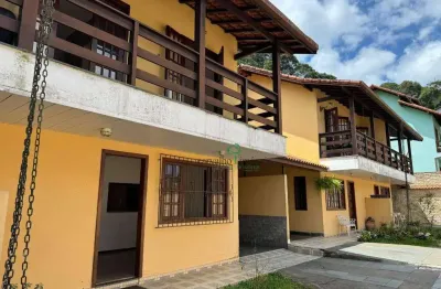 Casa com 2 dormitórios à venda, 100 m² por r$ 380.000,00 - vale do paraíso - teresópolis/rj