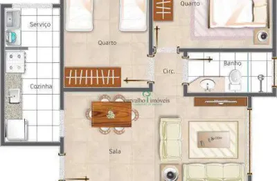 Apartamento com 2 dormitórios à venda, 60 m² por r$ 228.000,00 - pimenteiras - teresópolis/rj