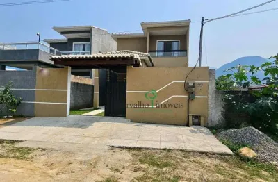 Casa com 3 dormitórios à venda, 140 m² por r$ 530.000,00 - cotia - guapimirim/rj