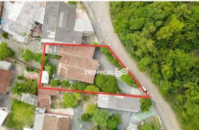 Terreno à venda, 692 m² por r$ 405.000,00 - velha - blumenau/sc