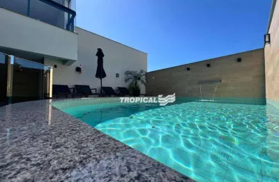Apartamento com 1 dormitório para alugar, 48 m² por r$ 3.250,00/mês - velha - blumenau/sc