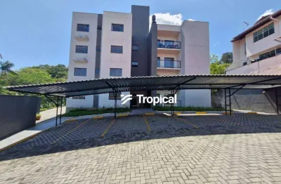 Apartamento com 2 dormitórios para alugar, 60 m² por r$ 2.255,00/mês - itoupava norte - blumenau/sc