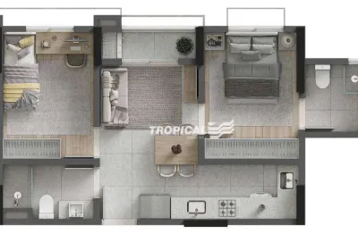 Apartamento com 2 dormitórios à venda, 52 m² por r$ 361.000,00 - vorstadt - blumenau/sc