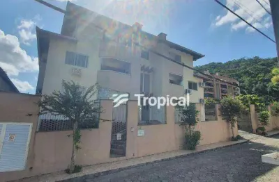 Apartamento com 2 dormitórios à venda, 53 m² por r$ 350.000,00 - ribeirão fresco - blumenau/sc