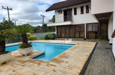 Casa com 4 dormitórios à venda, 454 m² por r$ 4.500.000,00 - escola agrícola - blumenau/sc