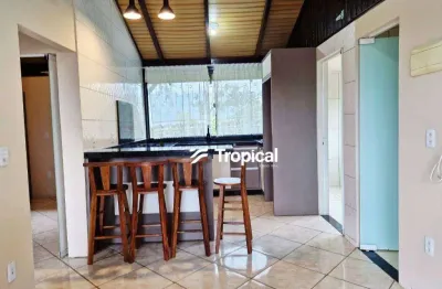 Casa com 2 dormitórios para alugar, 60 m² por r$ 1.735,00/mês - velha - blumenau/sc