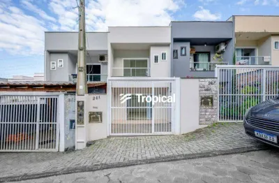 Sobrado com 2 dormitórios para alugar, 82 m² por r$ 2.600,00/mês - itoupavazinha - blumenau/sc