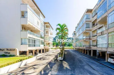 Apartamento mobiliado com 2 dormitórios à venda, 75 m² por r$ 495.000 - garcia - blumenau/sc