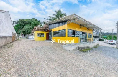 Ponto para alugar, 200 m² por r$ 3.593,27/mês - ponta aguda - blumenau/sc