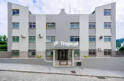 Apartamento com 2 dormitórios para alugar, 69 m² por r$ 2.040,00/mês - água verde - blumenau/sc