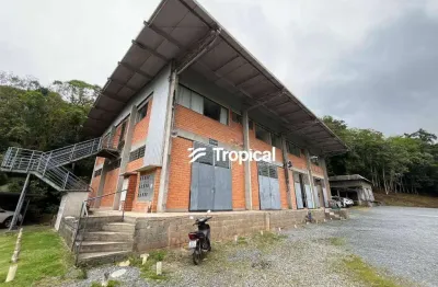 Galpão para alugar, 95 m² por r$ 2.500,00/mês - fortaleza - blumenau/sc